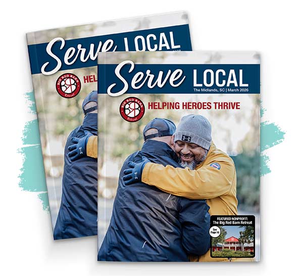 Square magazine mockup